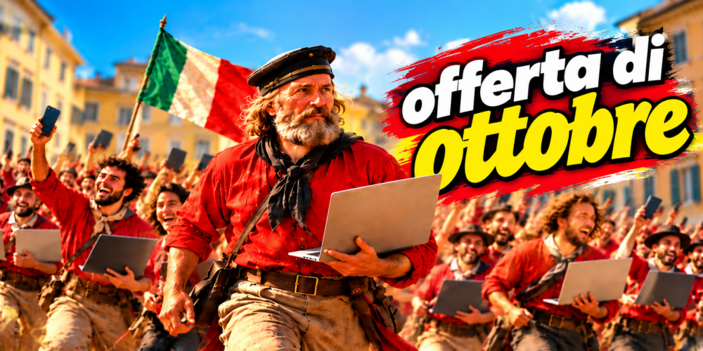 Torna la promozione di ottobre, la carica dei 1000! (€)